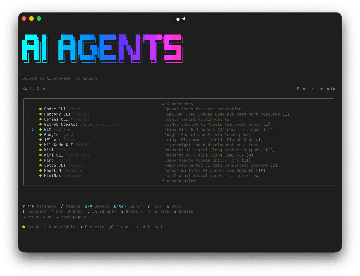Agent CLI